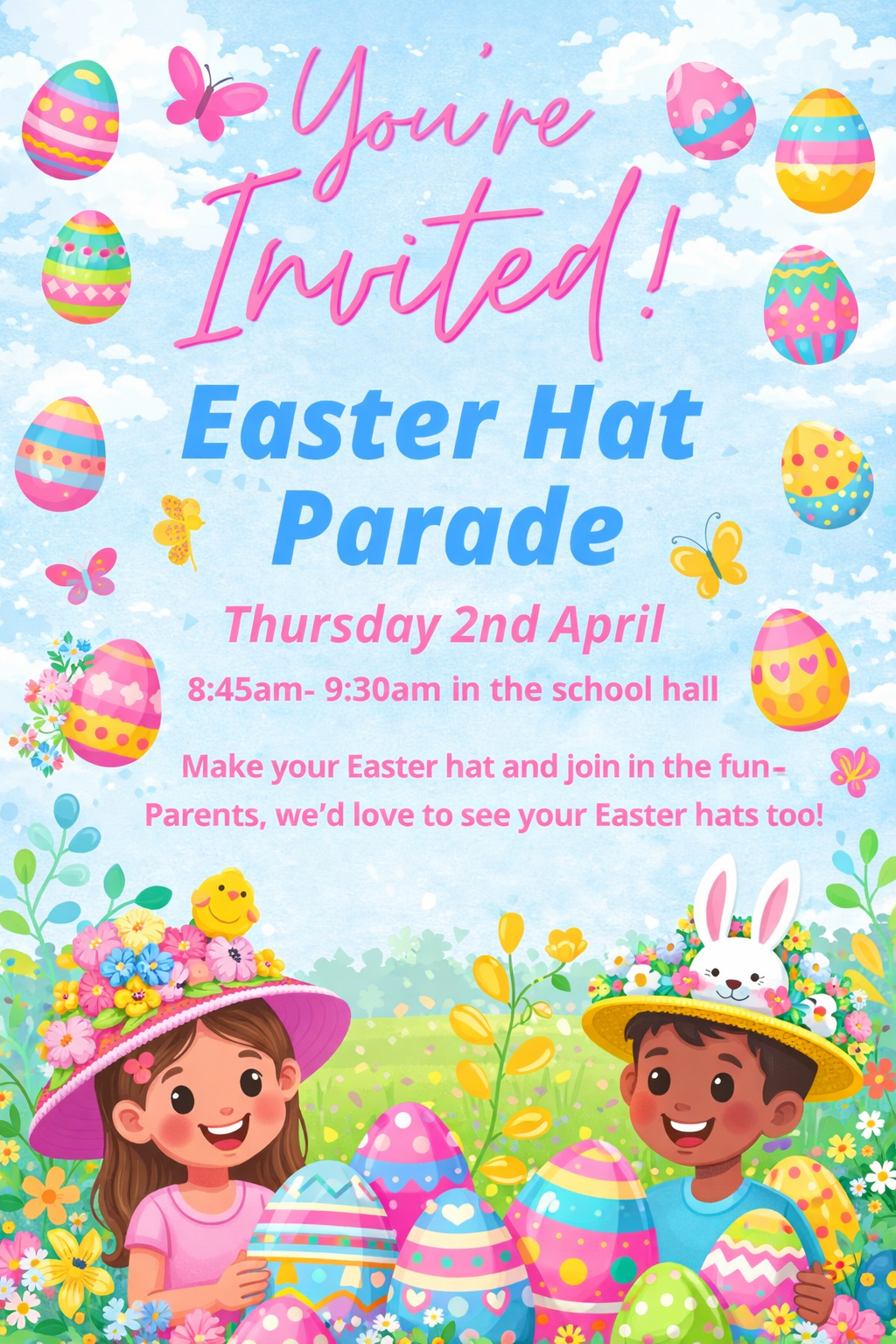 Easter hat parade invitation.png